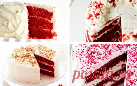 Торт Красный бархат Red Velvet Cake в домашних условиях | ТестоВед