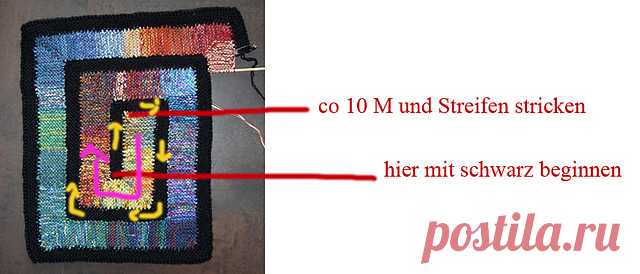 Ravelry: -danny-'s Ten Stitch Blanket