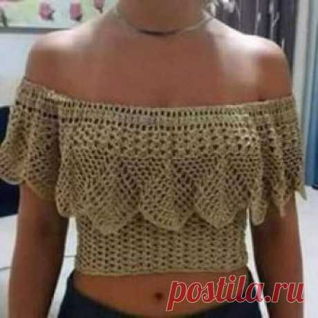 *** Crochet Top                                                       …                                                                                                                                                     Más: