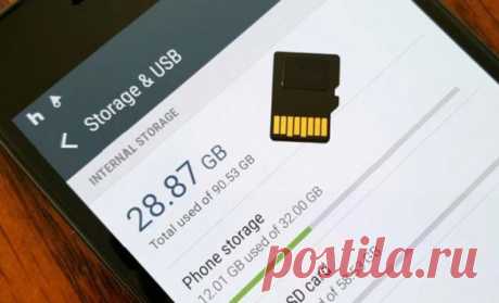 Что занимает место в памяти android и как ее очистить