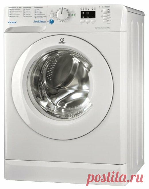 Купить Стиральная машина Indesit BWSA 61051 по низкой цене с доставкой из Яндекс.Маркета