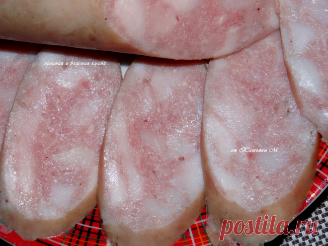 Колбаса домашняя куриная молочная – пошаговый рецепт с фотографиями