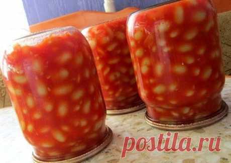 Фасоль в томатной заливке: надёжный рецепт! | Вкусные рецепты