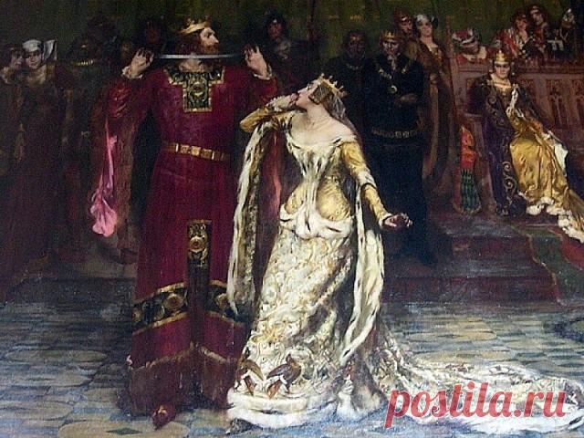 Из истории Англии)
Когда Незолушка теряет Нетуфельку.
А представьте себе такую картину: пришли вы на бал, вся такая красивая, яркая женщина. Разодеты вы в пух и прах, золото и бриллианты, и выглядите вы просто умопомрачительно. И вот вы танцуете не абы с кем, а с самим королём! Представили, да?
⠀
Вы - лёгкая, воздушная богиня, король не сводит с вас восхищенных глаз и вдруг.. О боги! Резинка на ваших трусах лопнула, и они самым ужасным образом упали на пол представляете се...