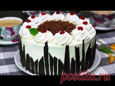 НЕРЕАЛЬНО ВКУСНЫЙ Торт "ЧЕРНЫЙ ЛЕС" Понравится всем! Рецепт Торта | Кулинарим с Таней