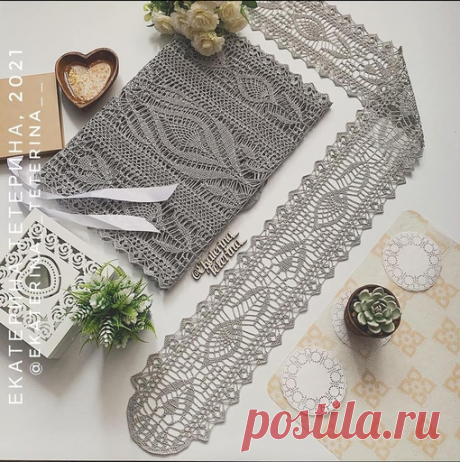 идея узора крючком