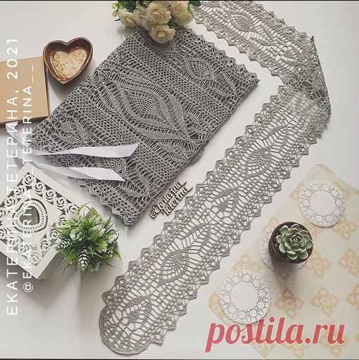 идея узора крючком