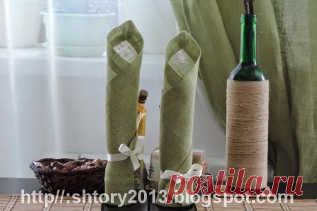 Шторы, пошив своими руками.: Шьем салфетки для сервировки стола.