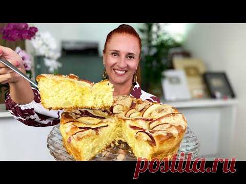 Яблочный САХАРНЫЙ ПИРОГ Тает во рту Нежнее любого торта Люда Изи Кук выпечка с яблоками apple pie