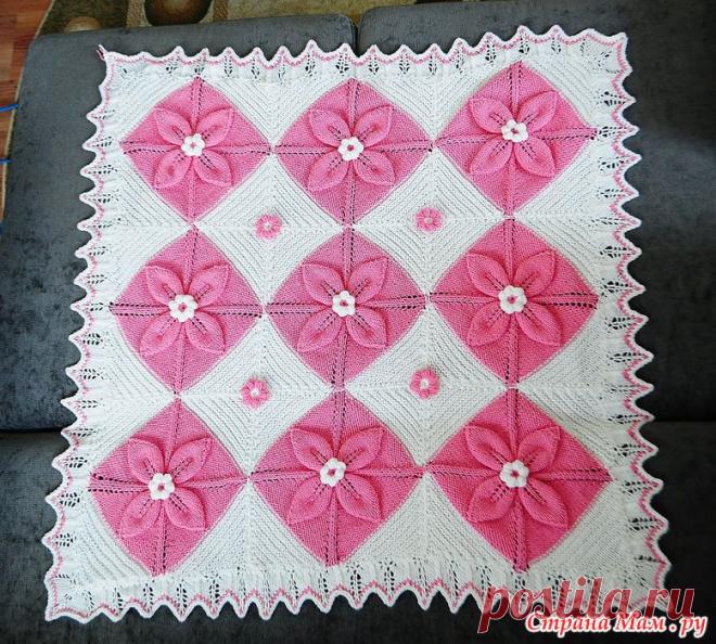 Пледик спицами... - Страна Мам