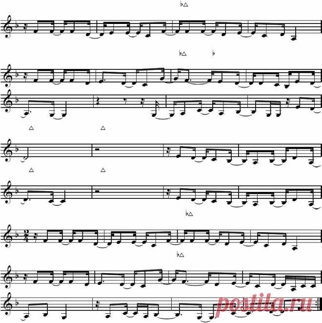 Avião (F) (Djavan; Свинец листовой мимо Pianobranco.com)