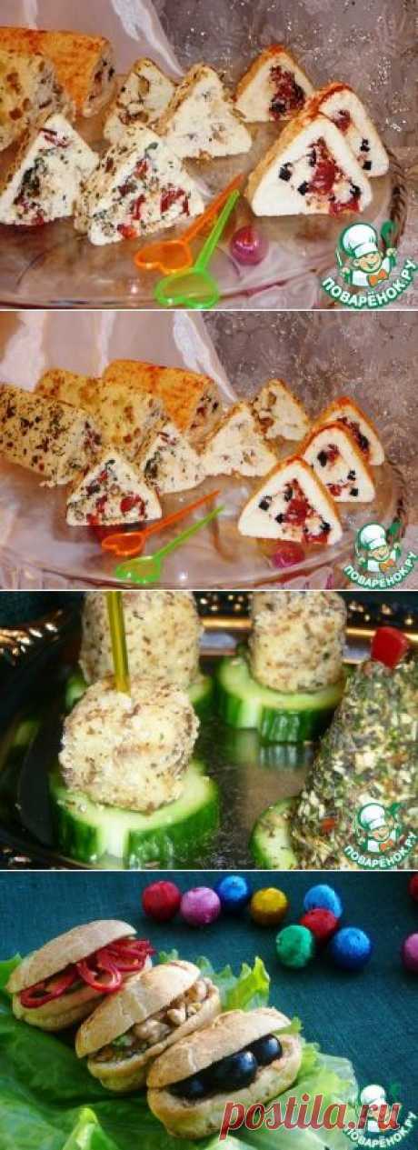 Сырная закуска - кулинарный рецепт
