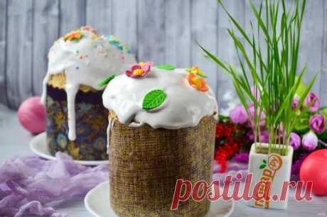 Дрожжевой кулич - пошаговый рецепт с фото на Повар.ру