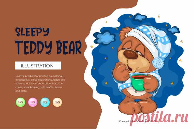 Cartoon Teddy Bear Astronaut. T-Shirt, PNG, SVG.
Colorful illustration of cartoon Teddy Bear in space. The Teddy Bear wants to touch the star, and she runs away from him. Unique design, Children's illustration. Use the product for printing on clothing, accessories, party decorations, labels and stickers, kids room decoration, invitation cards, scrapbooking, kids crafts, diaries and more.
-------------------------------------------
EPS_10, SVG, JPG, PNG