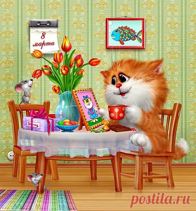 рисунки и картинки кошек и котят - Поиск в Google