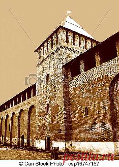Stock Image of Tower Mokhovaya Smolensk fortress - Photo Smolensk... csp16747167 - Search Stock Photography, Photos, Pictures, and Photo Clip Art