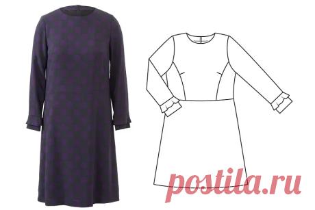 Технические рисунки Burda 1/2019 — Мастер-классы на BurdaStyle.ru