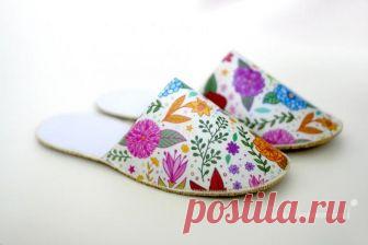 Изящные тапочки за 30 минут своими руками: мастер-класс!