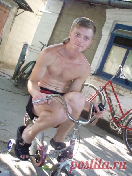Велосипедист Шурик