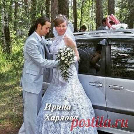 Помнишь, как, будучи девочкой, затаив дыхание, разглядывала невест? #kharlova_crochet #accessories #weddingaccessories #weddingdress #свадьба #wedding