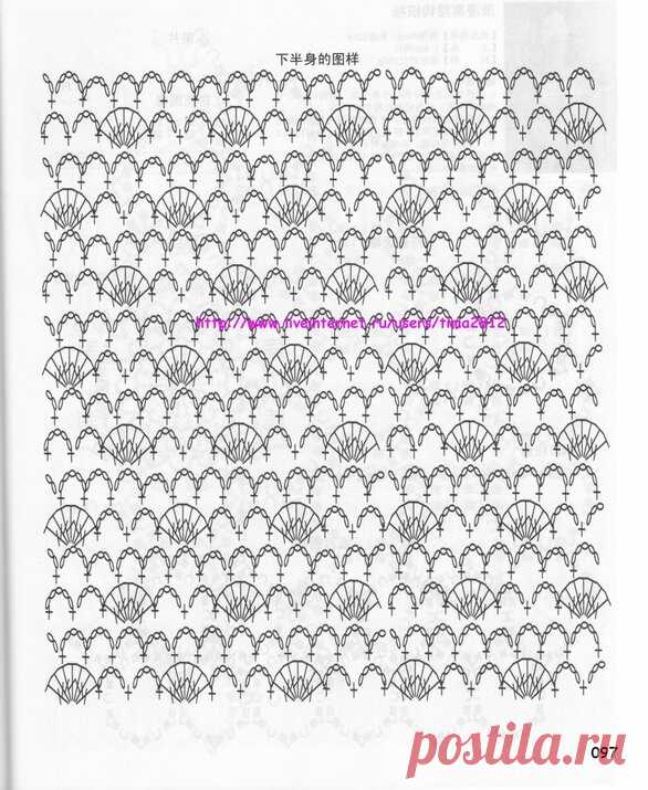 CROCHET KOREA SHIRT FASHION — Яндекс.Диск