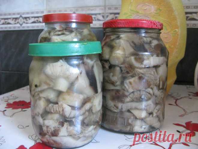 Грибочки маринованные. Быстро, просто.