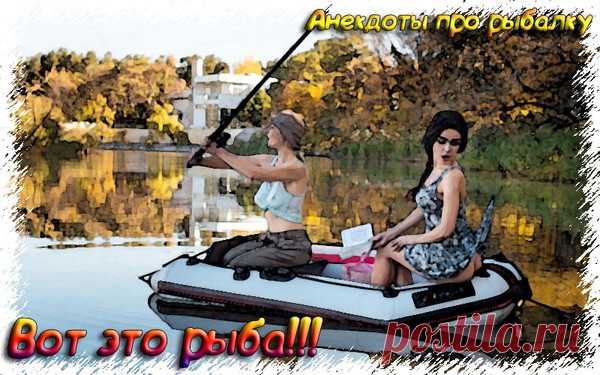 Такая рыба у нас не водится - Анекдоты про рыбалку 2020