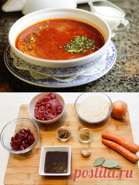 Настоящий грузинский суп харчо — Вкусные рецепты