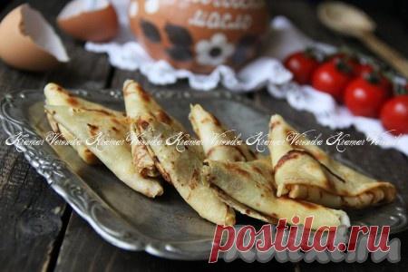 Блины с сыром и творогом: 13 фото в рецепте