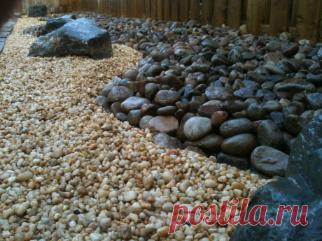 DIY проект озеленения (часть 4/5 - Back Yard: дзен/Rock Garden) | Mythos &amp; Rini