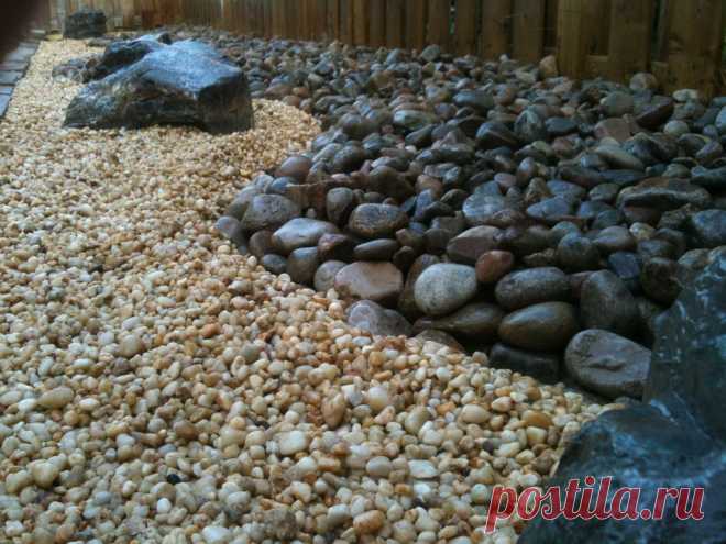 DIY проект озеленения (часть 4/5 - Back Yard: дзен/Rock Garden) | Mythos & Rini