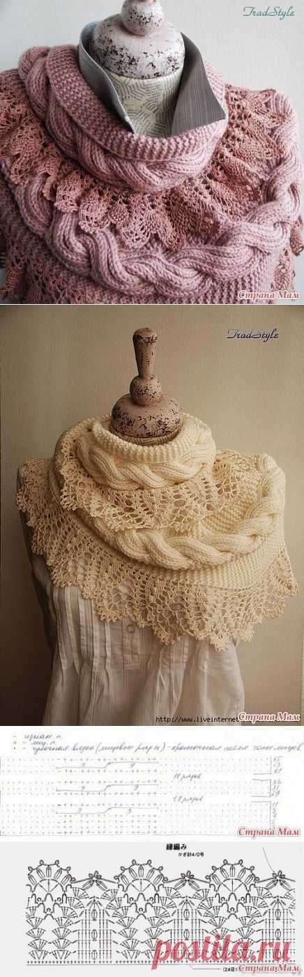 Шарф-снуд "Стефания"