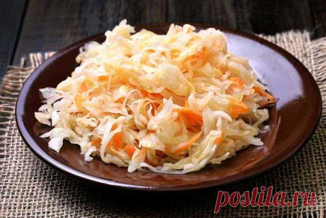 Квашеная капуста с лимонной кислотой — Мой садочек