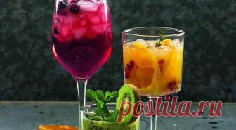 Новогодние коктейли с шампанским — Фактор Вкуса