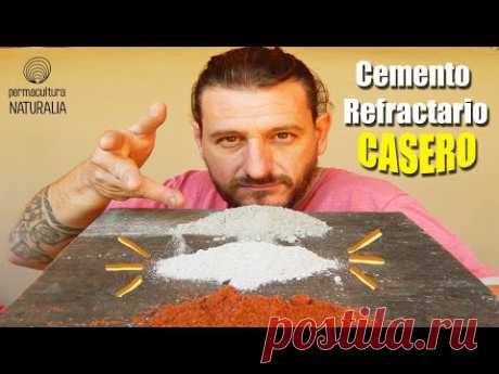 🔥NUNCA MÁS COMPRES CEMENTO REFRACTARIO |Hacelo en CASA con ésta Fórmula| Sólo 3 Componentes