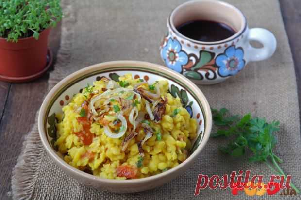 Гороховая каша с овощами и пряностями - Кулинарные рецепты на Food.ua