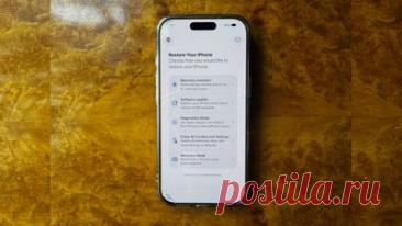 В iOS 27 можно вручную открыть экран восстановления и попробовать обновить или восстановить iPhone без компьютера.