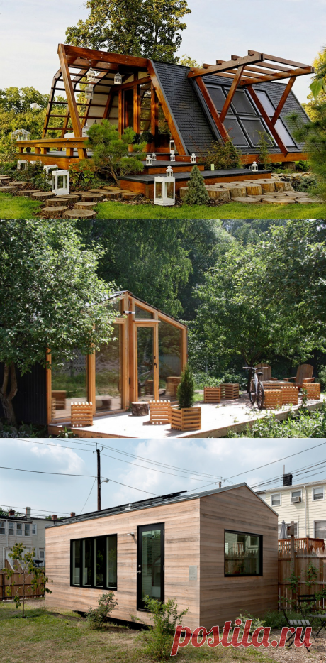 Загородный дом за пару часов — 3 экономных варианта на выбор — Дом и Сад