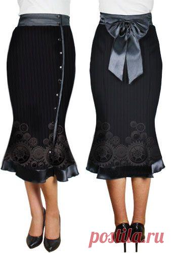 Button-down Skirt by Amber Middaugh --- Save 37% at ChicStar.com --Coupon: AMBER37 | Clothes I love