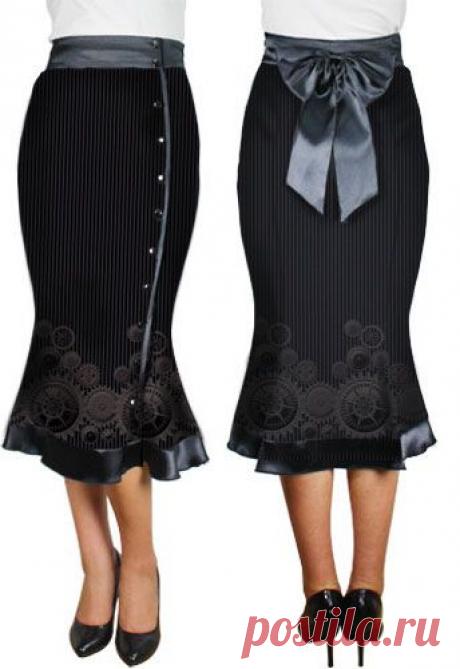 Button-down Skirt by Amber Middaugh --- Save 37% at ChicStar.com --Coupon: AMBER37 | Clothes I love
