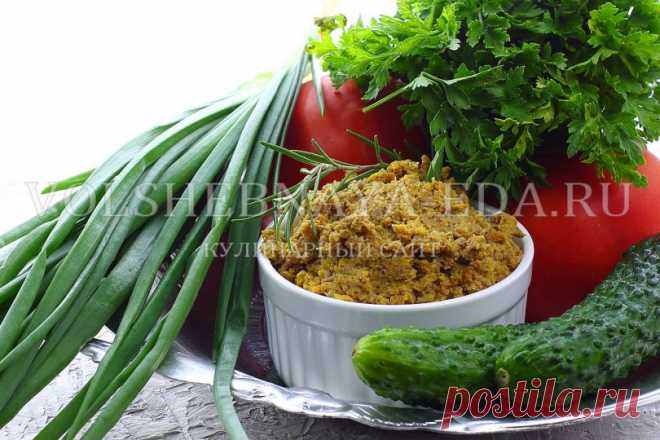 Паштет из куриных желудков | Волшебная Eда.ру