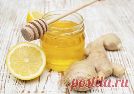 Имбирь с лимоном и медом