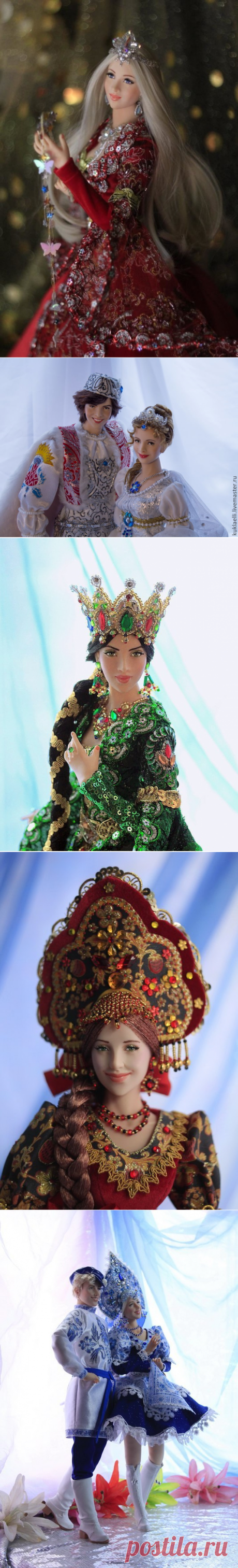 Наш ответ Барби! Куклы ручной работы Ларисы Исаевой