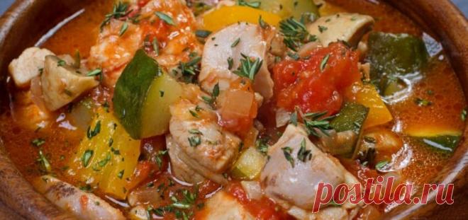 Диетический ужин - курица с овощами! - Полезные советы красоты