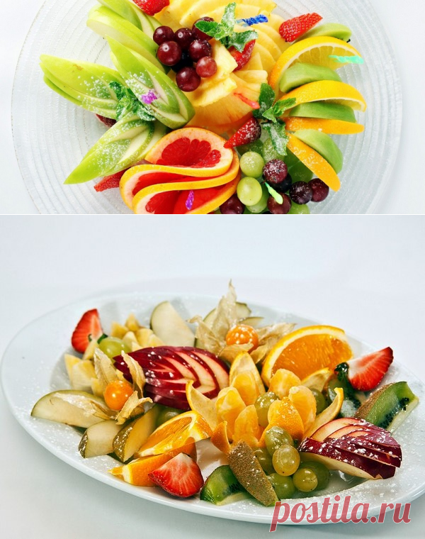 Как оформить фруктовый стол: карвинг из фруктов, фруктовая нарезка на праздничный стол - фото идеи