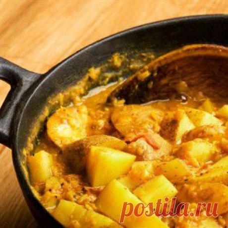 Жареный молодой картофель в специях по-индийски рецепт – индийская кухня: закуски