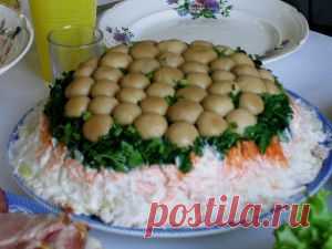 Салат "Грибная поляна"