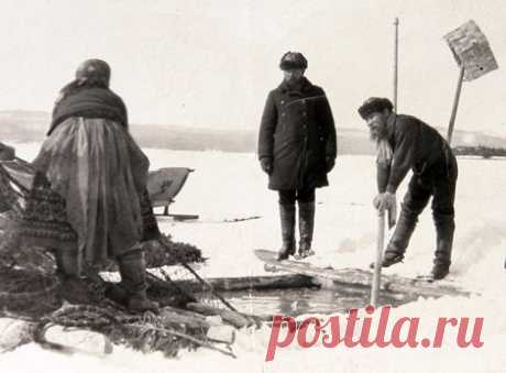 ЛОВЛЯ РЫБЫ В СТАРИНУ