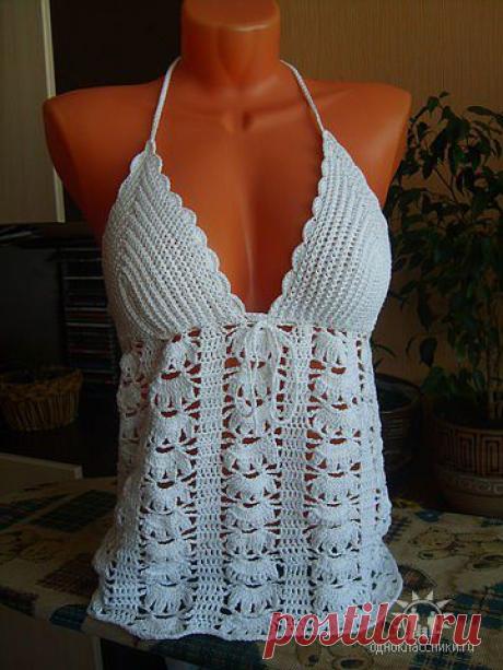 Топ-бюстье с цветочным узором