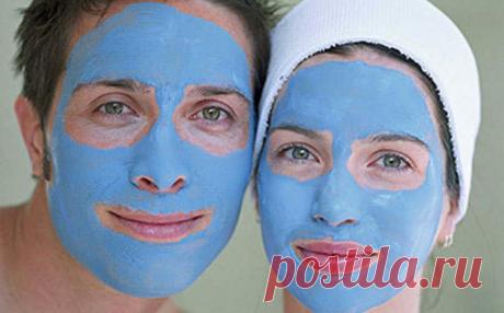 Уход за лицом. Как очистить кожу лица в домашних условиях. Маски из голубой глины: полезно и недорого